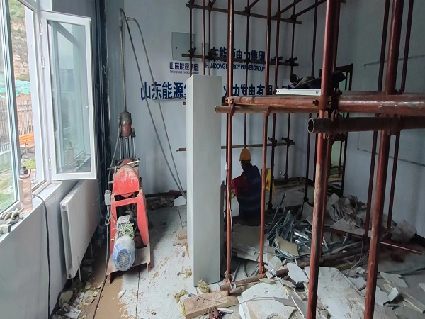 明光厂房基础沉降注浆加固